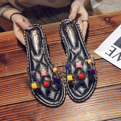 Transparent slippers women wear fashion 2019 new summer flat-bottomed Joker lazy beach shoes net red drag
Transparent slippers women wear fashion 2019 new summer flat-bottomed Joker lazy beach shoes net red drag