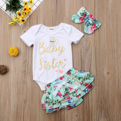 Cute Newborn Kid Baby Girls Outfit Clothes Tops Romper Jumpsuit BodysuitPants Set
Cute Newborn Kid Baby Girls Outfit Clothes Tops Romper Jumpsuit BodysuitPants Set