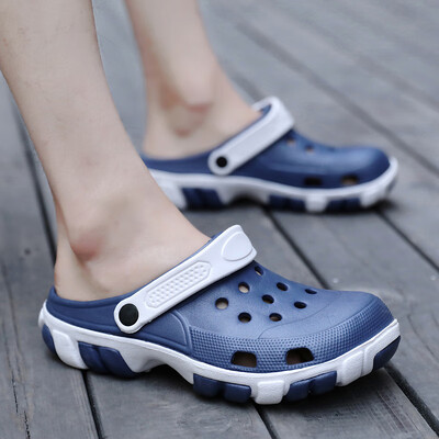 Sandals mens outdoor wear dual-purpose slippers trend Korean personality non-slip cave shoes beach shoes
Sandals mens outdoor wear dual-purpose slippers trend Korean personality non-slip cave shoes beach shoes
