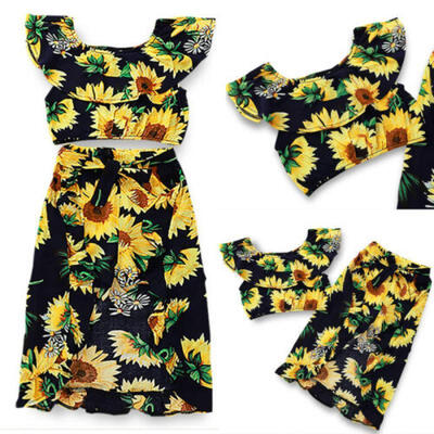 Toddler Off Shoulder Sunflower Baby Girl Tops Shorts Skirt Summer Outfit Clothes 
Toddler Off Shoulder Sunflower Baby Girl Tops Shorts Skirt Summer Outfit Clothes