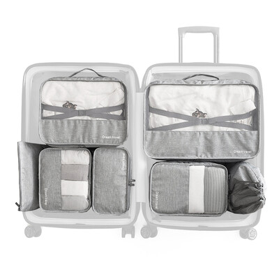 7 PCS Travel Luggage Packing Bag Set Portable Clothes Organizer Water-resistant Storage Cubes Pouch Set
7 PCS Travel Luggage Packing Bag Set Portable Clothes Organizer Water-resistant Storage Cubes Pouch Set