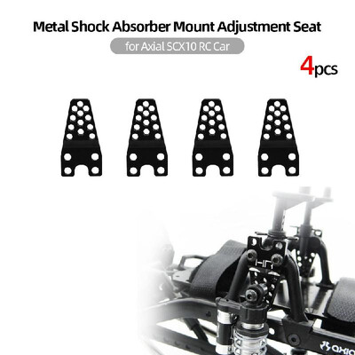 4pcs Metal Shock Absorber Mount Adjustment Seat for Axial SCX10 RC Car