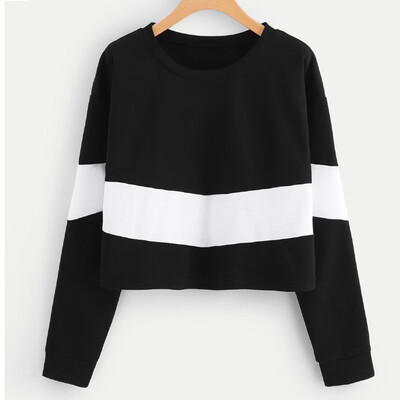 Nomeni Fashion Womens Long Sleeve Splicing Round Neck Girl Sweatshirt Blouse Tops 
Nomeni Fashion Womens Long Sleeve Splicing Round Neck Girl Sweatshirt Blouse Tops