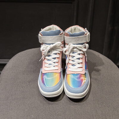 Internet celebrity high-heeled sneakers 2019 new summer ladies fashion summer color breathable hip-hop flat floor shoe tide
Internet celebrity high-heeled sneakers 2019 new summer ladies fashion summer color breathable hip-hop flat floor shoe tide