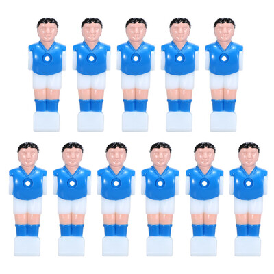 11Pcs Table Football Machine Doll 158mm Caliber Table Games Soccer Mini Doll Athlete Foosball Player Part
