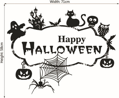 〖Follure〗Happy Halloween Home Household Room Wall Sticker Mural Decor Decal Removable New
〖Follure〗Happy Halloween Home Household Room Wall Sticker Mural Decor Decal Removable New