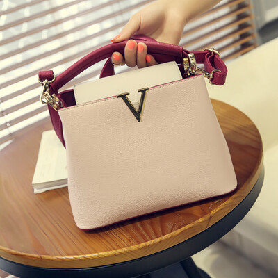 Europe&the United States fashion 2016 new womens bag hit color handbags commuter wild shoulder bag lychee crossbody
Europe&the United States fashion 2016 new womens bag hit color handbags commuter wild shoulder bag lychee crossbody