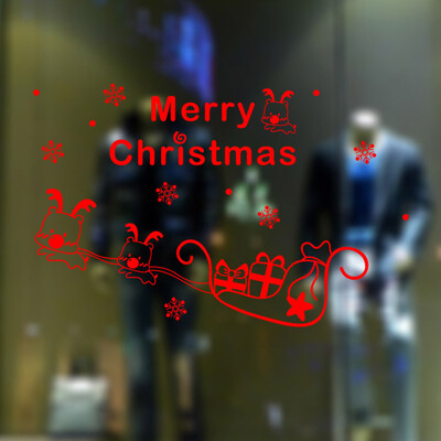 〖Follure〗Christmas Cartoon puppy Carriage Wall Stickers
〖Follure〗Christmas Cartoon puppy Carriage Wall Stickers