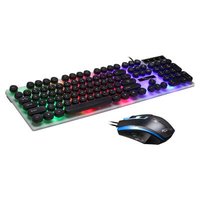 G21 Gaming Keyboard Mouse Combo Retro Style Keyboard And Mouse Set With Backlit Adjustable DPI Levels
G21 Gaming Keyboard Mouse Combo Retro Style Keyboard And Mouse Set With Backlit Adjustable DPI Levels