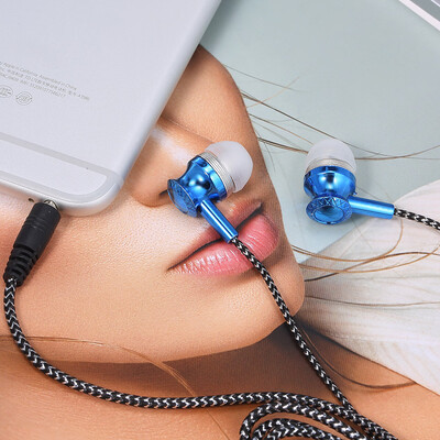 35mm Wired Headphone In-Ear Headset Stereo Music Smart Phone Earphone Earpiece Hands-free with Microphone
35mm Wired Headphone In-Ear Headset Stereo Music Smart Phone Earphone Earpiece Hands-free with Microphone