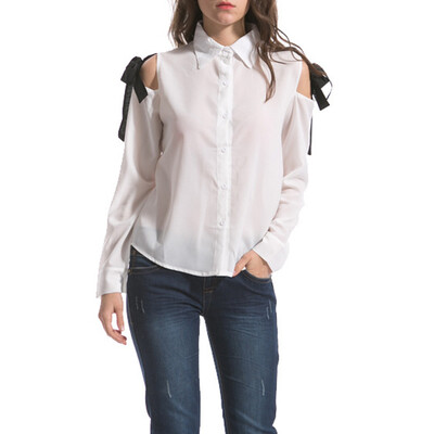 Starmoon Women Summer Fashion -6XL Casual Loose Solid Shoulder Openwork Bow Blouse Top
Starmoon Women Summer Fashion -6XL Casual Loose Solid Shoulder Openwork Bow Blouse Top