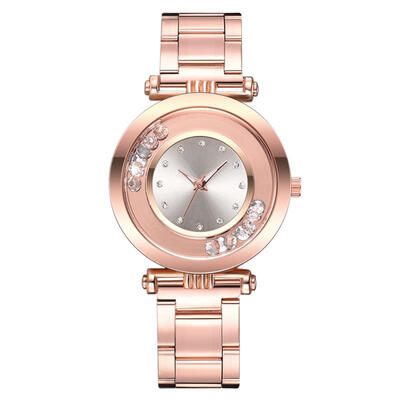 Reloj Mujer Women Luxury Watch Stainless Steel Analog Quartz Wristwatch Rolling Diamond Clock Rose Gold Dress Watches 2019
Reloj Mujer Women Luxury Watch Stainless Steel Analog Quartz Wristwatch Rolling Diamond Clock Rose Gold Dress Watches 2019