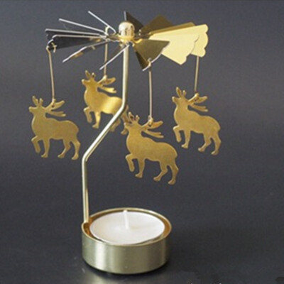 Gobestart Hot Spinning Rotary Metal Carousel Tea Light Candle Holder Stand Light Xmas Gift
Gobestart Hot Spinning Rotary Metal Carousel Tea Light Candle Holder Stand Light Xmas Gift