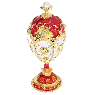 Greensen Vintage Enameled Easter Egg Diamante Jewelry Organizer Trinket Box Decoration Gift
Greensen Vintage Enameled Easter Egg Diamante Jewelry Organizer Trinket Box Decoration Gift