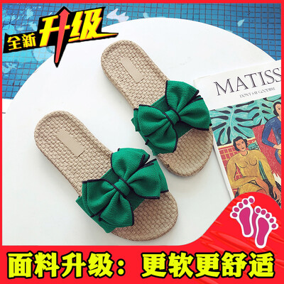 2019 new summer slippers out net red drag female fashion beach shoes bow beach wear sandals
2019 new summer slippers out net red drag female fashion beach shoes bow beach wear sandals