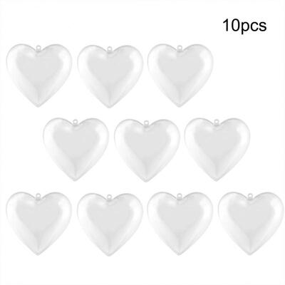 Greensen 10Pcs Transparent Plastic Heart Shape Flower Container for Wedding Xmas Decors Gift
Greensen 10Pcs Transparent Plastic Heart Shape Flower Container for Wedding Xmas Decors Gift