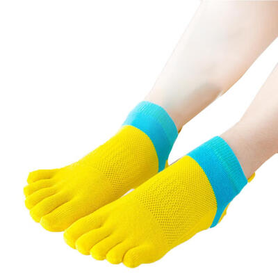 Sports Women Color Block Breathable Cotton Five Toes Low Cut Ankle Boat Socks
Sports Women Color Block Breathable Cotton Five Toes Low Cut Ankle Boat Socks