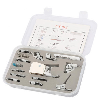 Greensen 15pcs Household Multifunctional Iron Sewing Machine Accessory Presser Feet Set Braiding Kit
Greensen 15pcs Household Multifunctional Iron Sewing Machine Accessory Presser Feet Set Braiding Kit