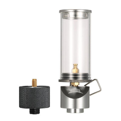 Lamp Light Butane Gas Light Lantern with Gas Adapter Conversion Head for Camping Picnic Self-driving
Lamp Light Butane Gas Light Lantern with Gas Adapter Conversion Head for Camping Picnic Self-driving