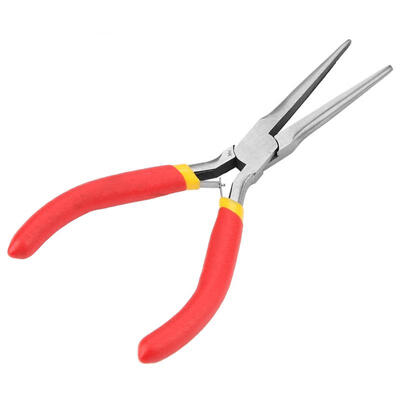Greensen 5in TU-504 Portable High Carbon Steel Needle Nose Pliers with Plastic Handle
Greensen 5in TU-504 Portable High Carbon Steel Needle Nose Pliers with Plastic Handle
