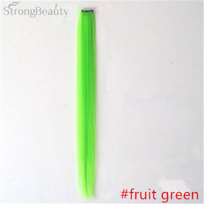 StrongBeauty Women Colorful Extension Long Synthetic Clip In Straight Hairpiece Party Highlights Punk Hair Pieces 
StrongBeauty Women Colorful Extension Long Synthetic Clip In Straight Hairpiece Party Highlights Punk Hair Pieces