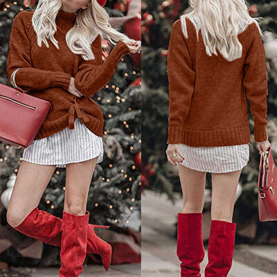 〖Follure〗Fashion Winter Women Casual Solid Long Sleeve High Collar Lazy Loose Sweater
〖Follure〗Fashion Winter Women Casual Solid Long Sleeve High Collar Lazy Loose Sweater