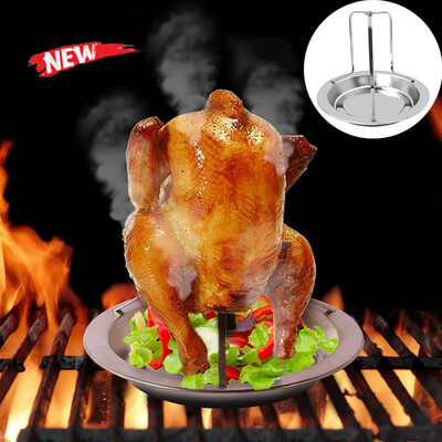 Gobestart Roast Chicken Holder Stainless Steel Upright Roaster Rack BBQ Stand Grilled Pan
Gobestart Roast Chicken Holder Stainless Steel Upright Roaster Rack BBQ Stand Grilled Pan
