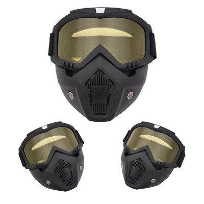 Modular Mask Detachable Goggles Motorcycle Racing Helmet Protective Face Mask Shield
Modular Mask Detachable Goggles Motorcycle Racing Helmet Protective Face Mask Shield