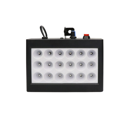 18 LEDs 9 Colors Room Strobe Light Box Disco Light Sound Auto Control Stage Family Party Light Black
18 LEDs 9 Colors Room Strobe Light Box Disco Light Sound Auto Control Stage Family Party Light Black