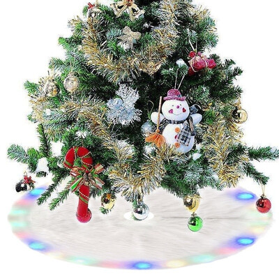 Christmas Tree Skirts LED Plush Skirt Xmas Decorations Carpet New Year Party Home DecorBattery Not Included
Christmas Tree Skirts LED Plush Skirt Xmas Decorations Carpet New Year Party Home DecorBattery Not Included