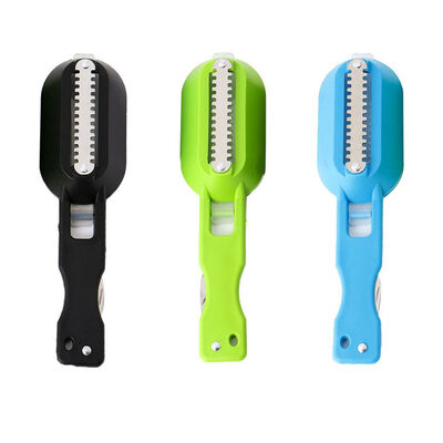 Portable Fish Scales Skin Remover Scaler Fast Cleaning Fish Skin Stainless Steel Scraper Kitchenware Clean Peeler Tool
Portable Fish Scales Skin Remover Scaler Fast Cleaning Fish Skin Stainless Steel Scraper Kitchenware Clean Peeler Tool