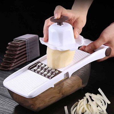 Toponeto Multi-function Potato Carrot Slicer Manual Vegetable Cutter Grater Kitchen Tool
Toponeto Multi-function Potato Carrot Slicer Manual Vegetable Cutter Grater Kitchen Tool