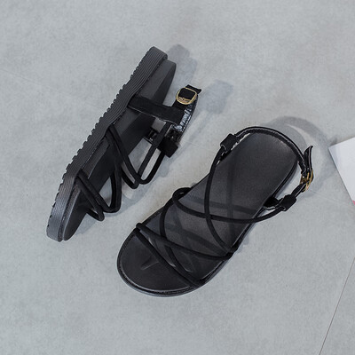 Sandals female fairy wind cross strap 2019 summer new Joker wear flat net red gladiator sandals can be wet water
Sandals female fairy wind cross strap 2019 summer new Joker wear flat net red gladiator sandals can be wet water