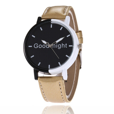 Good Night Two-Color Patchwork Pattern Quartz Womens Watches Bayan Kol Saaty Fashion Montre Femme Acier Inoxydable Clock
Good Night Two-Color Patchwork Pattern Quartz Womens Watches Bayan Kol Saaty Fashion Montre Femme Acier Inoxydable Clock