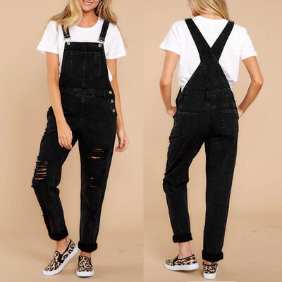 〖Follure〗Women Casual Denim Bib Pants Hole Overalls Jeans Straps Demin Trousers Rompers
〖Follure〗Women Casual Denim Bib Pants Hole Overalls Jeans Straps Demin Trousers Rompers
