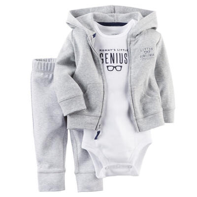 Casual Newborn 6 9 12 18 Months Cardigan Pant Set Jumpsuit Romper Bodysuit Baby Boy Clothes Outfit Gray
Casual Newborn 6 9 12 18 Months Cardigan Pant Set Jumpsuit Romper Bodysuit Baby Boy Clothes Outfit Gray