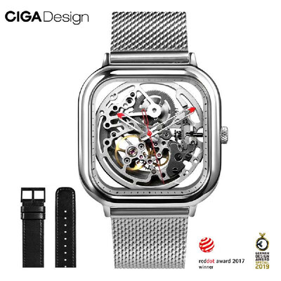 Xiaomi youpin CIGA Design Hollowed-out Automatic Mechanical Watch Business Men Wrist Watch Reddot Winner Self-wind Wristwatches 3A
Xiaomi youpin CIGA Design Hollowed-out Automatic Mechanical Watch Business Men Wrist Watch Reddot Winner Self-wind Wristwatches 3A