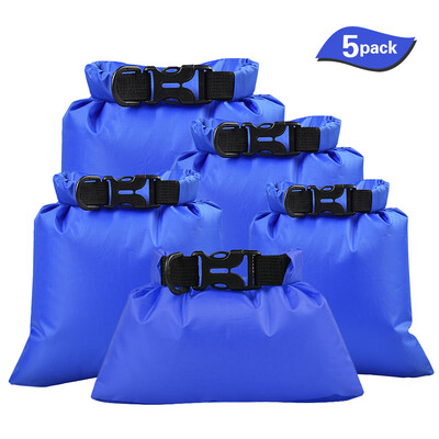 5 Pcs Outdoor Waterproof Storage Bags Dry Sacks Smartphone Camera Storage Bags for Drifting Water Sports
5 Pcs Outdoor Waterproof Storage Bags Dry Sacks Smartphone Camera Storage Bags for Drifting Water Sports