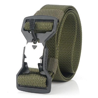 Adjustable Webbing Belt Men Women Belts 492 Inch with Quick Release Magnetic Buckle for Camping Hiking
Adjustable Webbing Belt Men Women Belts 492 Inch with Quick Release Magnetic Buckle for Camping Hiking