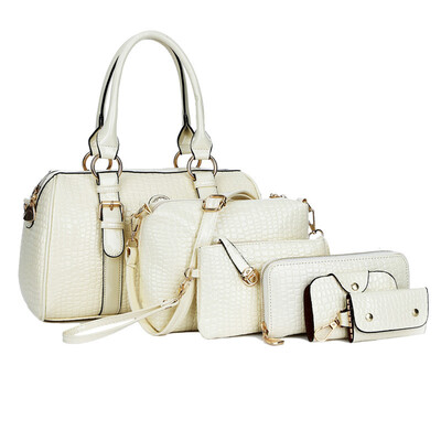 2018 New Women Handbag Leather Shoulder Bags Fashion Totes Female Purse High Quality Five-pcs Set Designer Brand Bolsa Feminina
2018 New Women Handbag Leather Shoulder Bags Fashion Totes Female Purse High Quality Five-pcs Set Designer Brand Bolsa Feminina