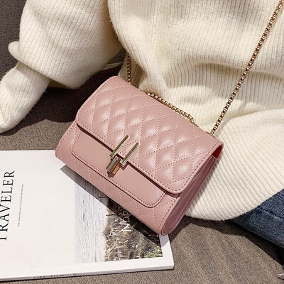 Fashion retro rhombic chain bag texture shoulder bag Sen small bag female 2019 new wave Korean version of the Messenger bag
Fashion retro rhombic chain bag texture shoulder bag Sen small bag female 2019 new wave Korean version of the Messenger bag
