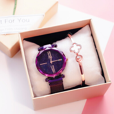 Lazy Watch Woman Waterproof Iron Absorbing Magnet Watchband Vibration Net Red Star Sky Fashion Atmospheric Woman
Lazy Watch Woman Waterproof Iron Absorbing Magnet Watchband Vibration Net Red Star Sky Fashion Atmospheric Woman
