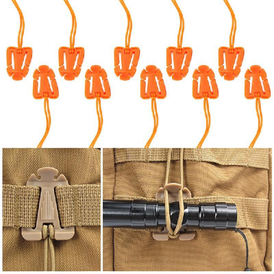 10 Pieces Tactical Gear Strap Clip for Molle Backpack Webbing Attachments D Ring Hook Tactical Vest Belt
10 Pieces Tactical Gear Strap Clip for Molle Backpack Webbing Attachments D Ring Hook Tactical Vest Belt