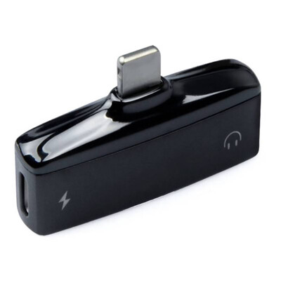 2 in 1 Mini Lightning Splitter Adapter Metal Audio AUX Converter Adapter with Dual Ports 35mm Headphone Jack Charging Port For iP
2 in 1 Mini Lightning Splitter Adapter Metal Audio AUX Converter Adapter with Dual Ports 35mm Headphone Jack Charging Port For iP
