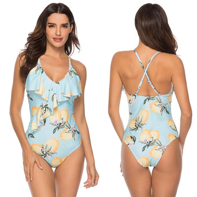 Saidsome Women High Waist Backless Cross Swimwear Ruffle Swimsuit Push Up Padded Bikini
Saidsome Women High Waist Backless Cross Swimwear Ruffle Swimsuit Push Up Padded Bikini