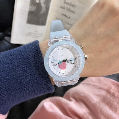 Children watch female junior high school students waterproof simple luminous cute Japanese pink girl heart jelly small fresh
Children watch female junior high school students waterproof simple luminous cute Japanese pink girl heart jelly small fresh