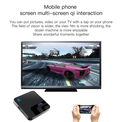 H6 Intelligent STB Set Top Box 6K Wifi Media Player TV Receiver Network TV Set-top Box Android 9 ALLWINNER H6 5760 3240 2GB RAM
H6 Intelligent STB Set Top Box 6K Wifi Media Player TV Receiver Network TV Set-top Box Android 9 ALLWINNER H6 5760 3240 2GB RAM