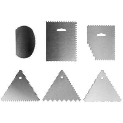 6pcs Cake scraper Set stainless steel non-stick bake ware cake scraper Flat sturdy edge long-lasting Dishwasher safe Kitchen
6pcs Cake scraper Set stainless steel non-stick bake ware cake scraper Flat sturdy edge long-lasting Dishwasher safe Kitchen