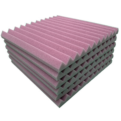 Toponeto 6Pcs Acoustic Foam Panel Sound Stop Absorption Sponge Studio KTV Soundproof
Toponeto 6Pcs Acoustic Foam Panel Sound Stop Absorption Sponge Studio KTV Soundproof