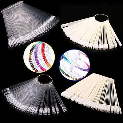 50 False Display Nail Art Fan Wheel Polish Practice Color Pop Tip Stick
50 False Display Nail Art Fan Wheel Polish Practice Color Pop Tip Stick